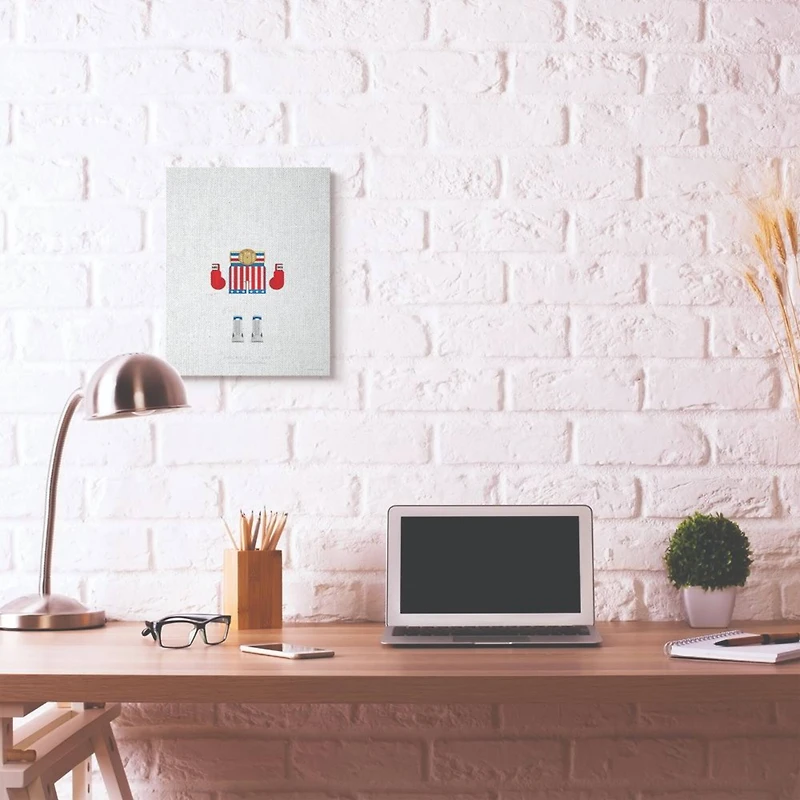 Stupell Industries Rocky Canvas Wall Art