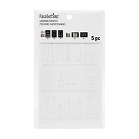 4" x 6" Books Print Layering Stencil Set by Recollections™