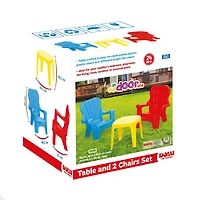 Dolu Toys Children's Plastic Table & Chairs Set