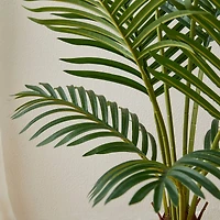 Glitzhome® 3.5ft. Potted Faux Areca Palm Tree