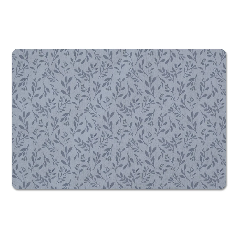 Delicate Floral Floor Mat