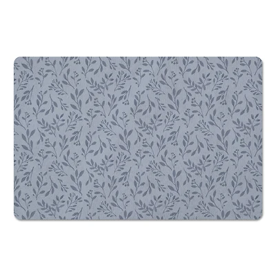 Delicate Floral Floor Mat
