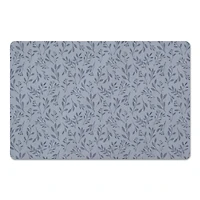 Delicate Floral Floor Mat