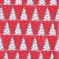 JAM Paper Painted Christmas Trees Gift Wrap