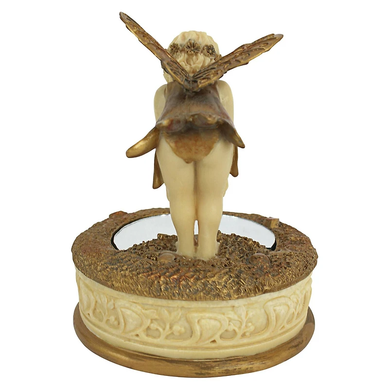 Design Toscano 6" A Pondering Fairy Collectible Box
