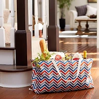 Household Essentials Krush® Chevron Canvas Utility Tote