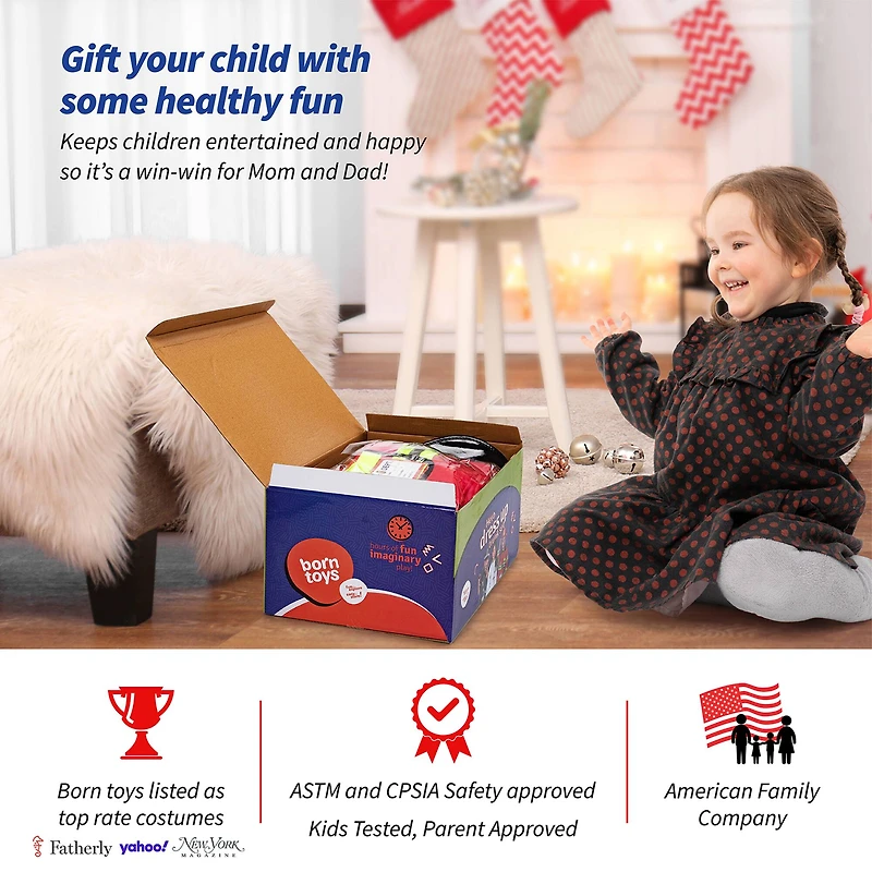 Bintiva Dress Up & Drama Play Hero Costume Trunk Set