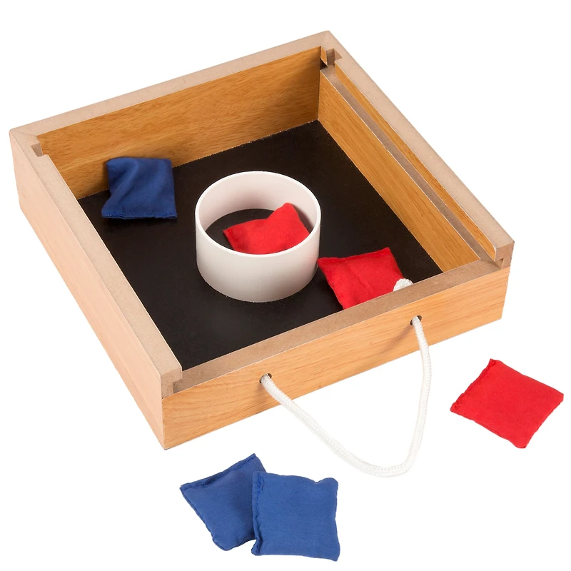 Toy Time Tabletop Magnetic Dart & Beanbag Toss Set