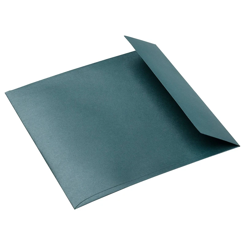 JAM Paper 6.5 Malachite Stardream Square Metallic Invitation Envelopes 25ct.