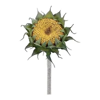 23.75" Yellow Sunflower Stem, 6ct.