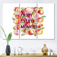 Designart - Enjoy Every Moment