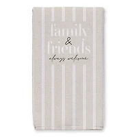 Family & Friends Always Welcome Tea Towel Set