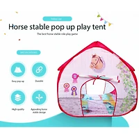 Fun2Give Pop It Up Horse Stable Pop-Up Playtent