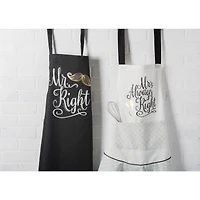 Mrs. Always Right Ruffle Apron