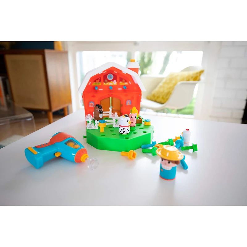 Educational Insights Design & Drill® Bolt Buddies® Fine Motor Farm