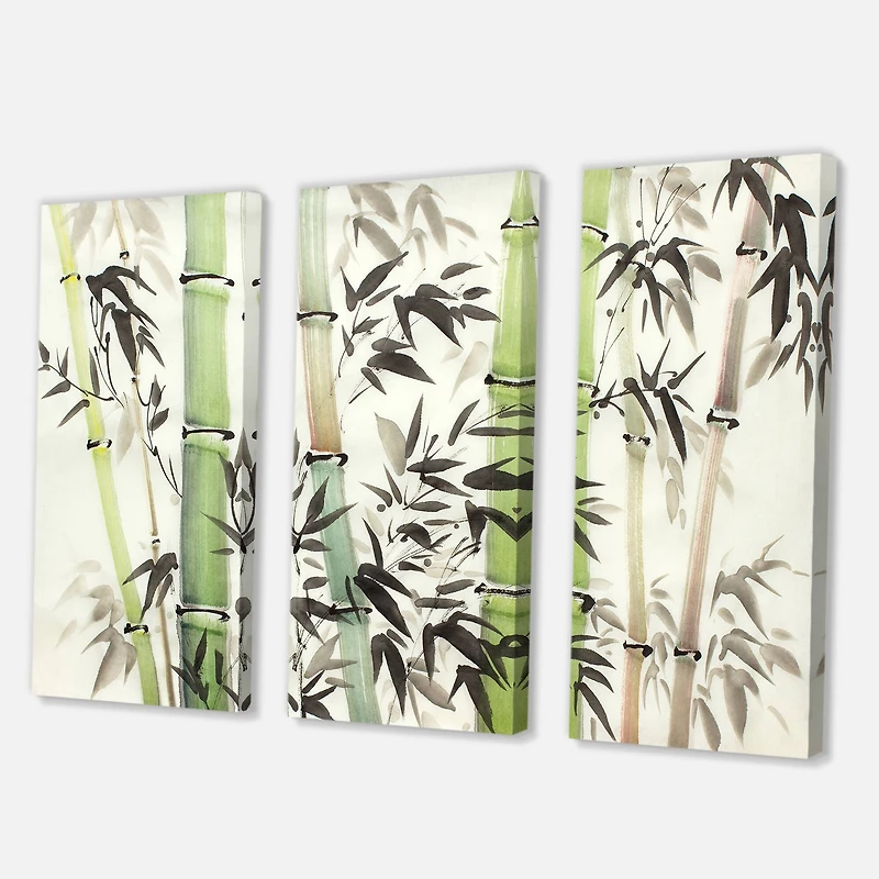 Designart - Bamboo Branches In The Forest II