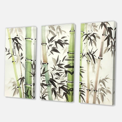 Designart - Bamboo Branches In The Forest II