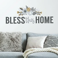 RoomMates Bless This Home Peel & Stick Wall Decals