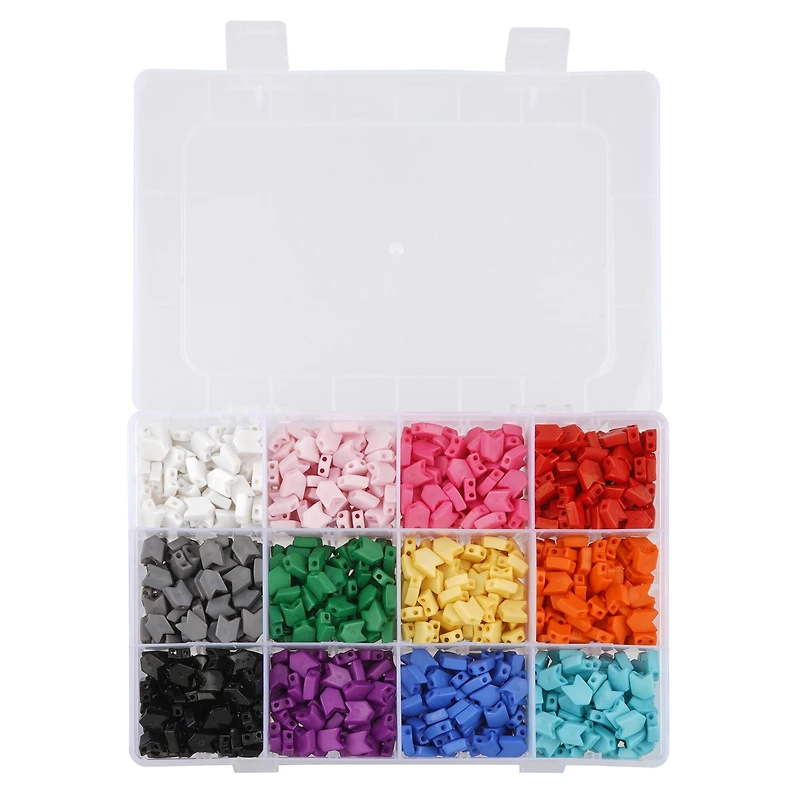 Arrow Tila Bead Mix, 11mm by Bead Landing™
