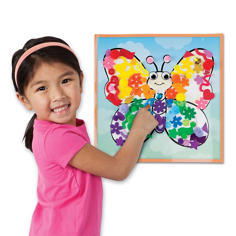 Creativity for Kids® Butterfly Sticky Wall Art