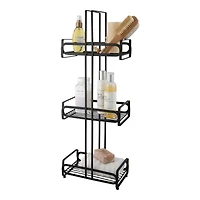 Elle Décor Noir Black 3 Tier Spa Tower