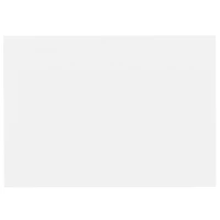 JAM Paper 3.5" x 4.875" White Blank Flat Note Cards