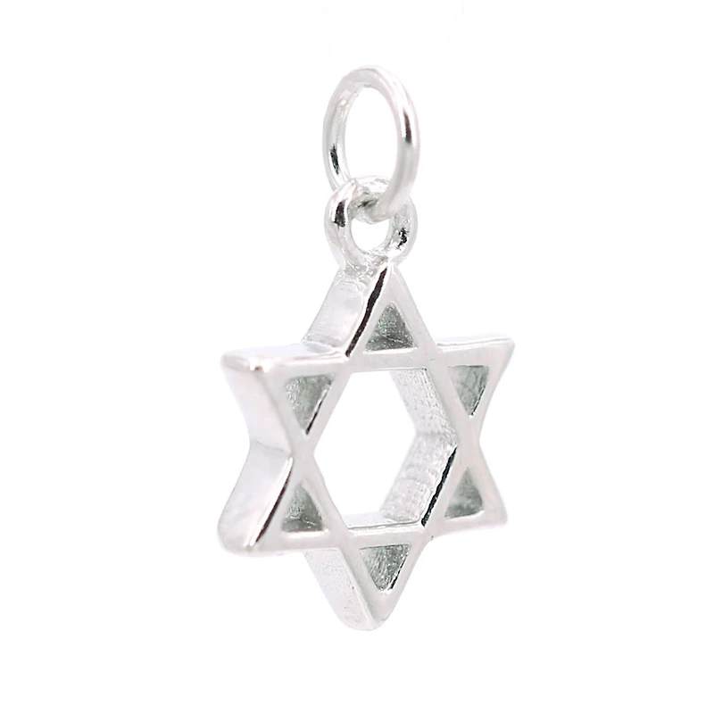 Sterling Silver Star of David Icon Charm by Bead Landing™
