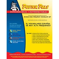 Poster Pals® Spanish High-Frequency Vocabulary Card Set