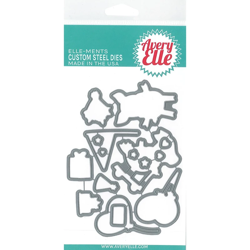 Avery Elle Elle-Ments Sweet Swines Die Set