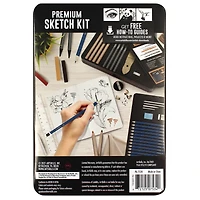 ArtSkills® Premium Sketch Kit With Pencils & Charcoal