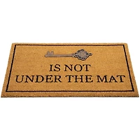 Key is Not Under the Mat Doormat