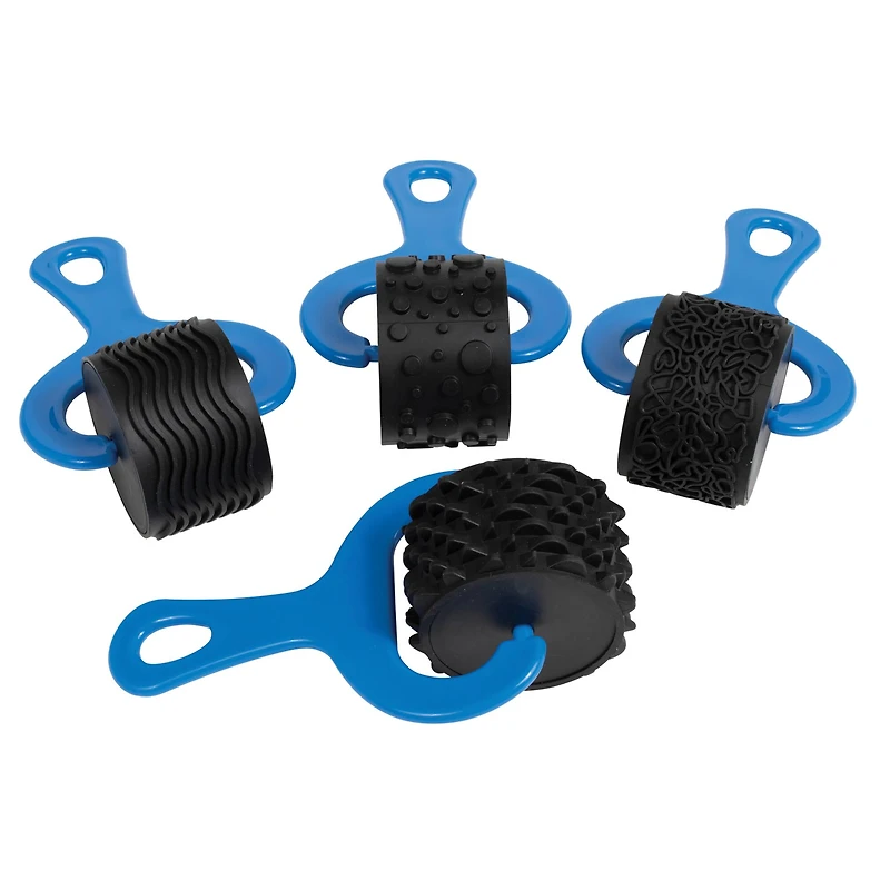 Ready 2 Learn® Heavy Duty Paint & Clay Explorer Rollers, 2 Sets of 4