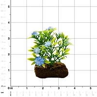 Miniature Blue Flower Plat by Make Market®