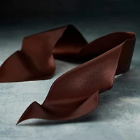 2.5" x 10yd. Brown Wired Ribbon by Celebrate It™ Classic