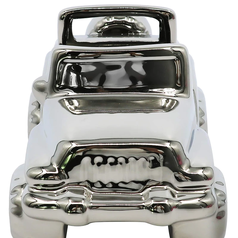 9" Silver Ceramic Truck Tabletop Décor by Ashland®