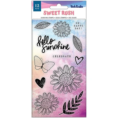 Vicki Boutin Sweet Rush Sunshine Clear Stamps