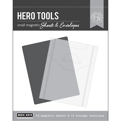 Hero Arts® Magnetic Small Sheets & Storage Envelopes, 10ct.