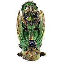 Design Toscano 6" Escritoire the Dragon Desk Accessory Sculpture