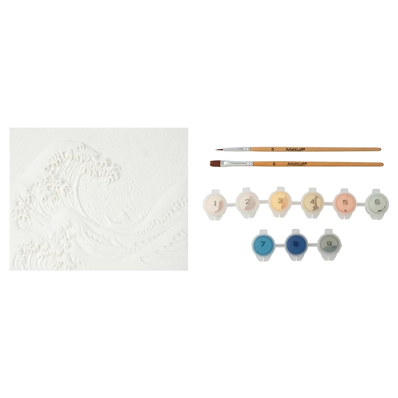 The Great Wave Off Kanagawa Relief Painting Kit by Artist's Loft®
