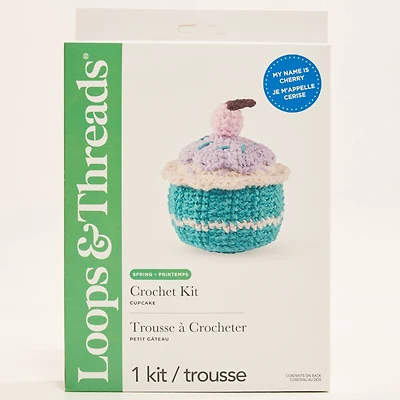 Spring Cupcake Crochet Kit by Loops & Threads®