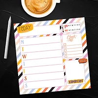 TF Publishing Super Stripe Weekly Square Schedule Pad