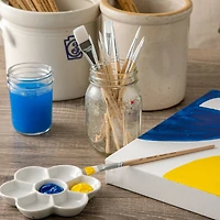 12 Packs: 12 ct. (144 total) Necessities™ Synthetic Flat & Round Brushes by Artist's Loft