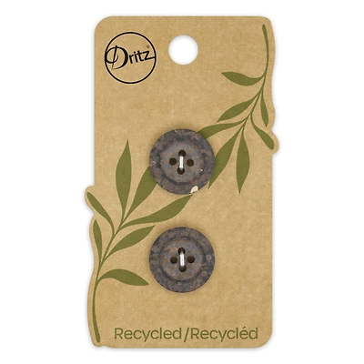 Dritz® 18mm Brown Recycled Coconut Round Buttons, 6ct.