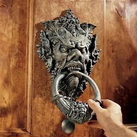 15" Vecchio Greenman Authentic Foundry Iron Door Knocker