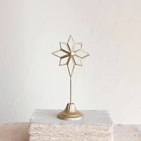 Hello Honey® 10.25" Gold Metal Star Decor on Stand