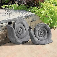 Design Toscano® 19" Large At a Snail's Pace Garden Gastropod Statue