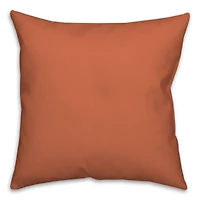 Happy Halloween Orange Throw Pillow