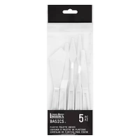Liquitex® 5-Piece Plastic Palette & Painting Knives Set