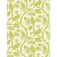 Scalamandre Pear Balinese Peacock Peel & Stick Wallpaper