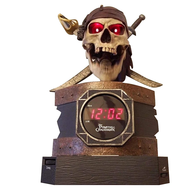 Disney® Pirates of the Caribbean Alarm Clock Radio